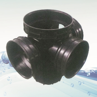 雨水沉泥三通井座